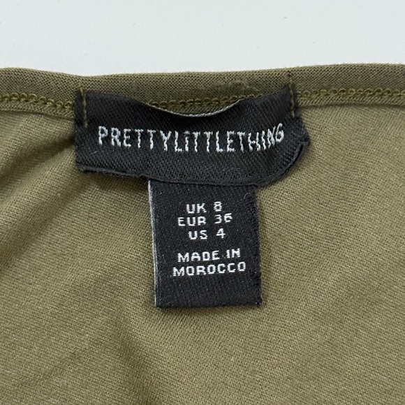 PrettyLittleThing Asym Hem Top | Size 4 🔥CLEAR THE CLOSET - Picture 4 of 6